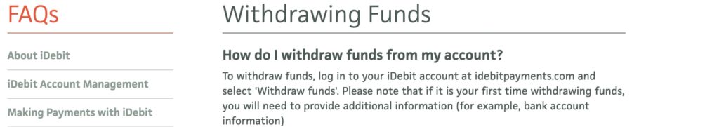 How to Withdraw Funds