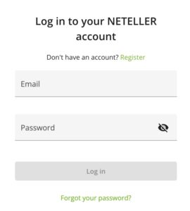 How to set up Neteller account