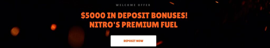 Welcome Bonus Nitro Casino
