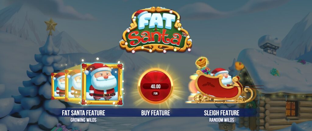 Fat Santa Slot Graphics