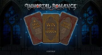 Immortal Romance Demo Play