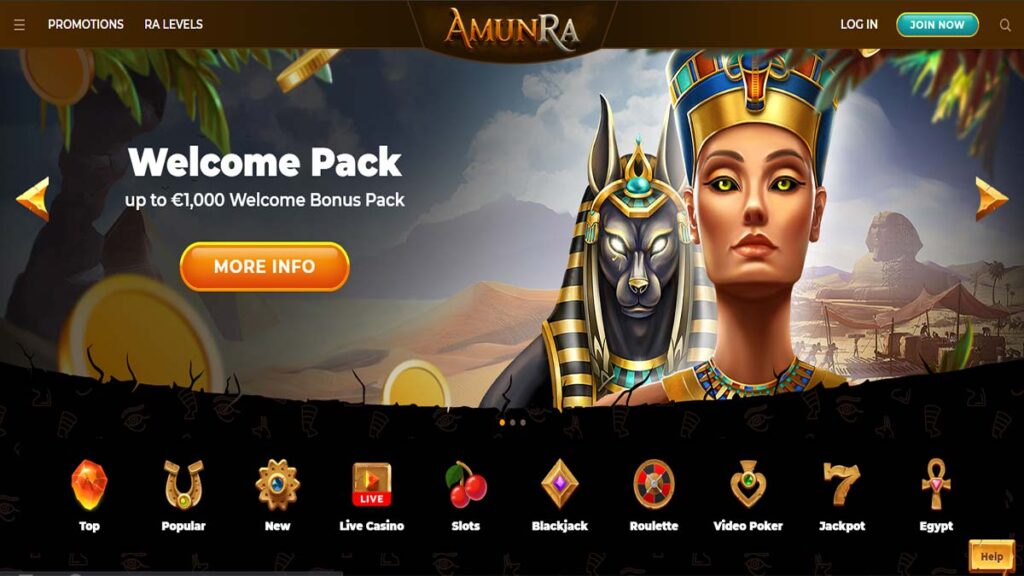AmunRa Casino Review 2023
